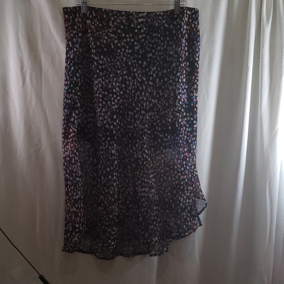 Cato Multi Color Print Long Skirt - Picture 1 of 4